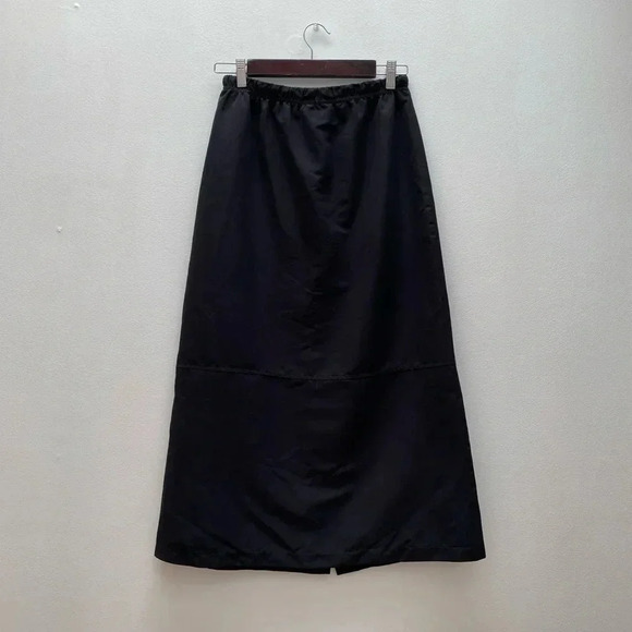 VINTAGE - Adjustable Drawstring Y2K Black Skirt - Picture 6 of 7
